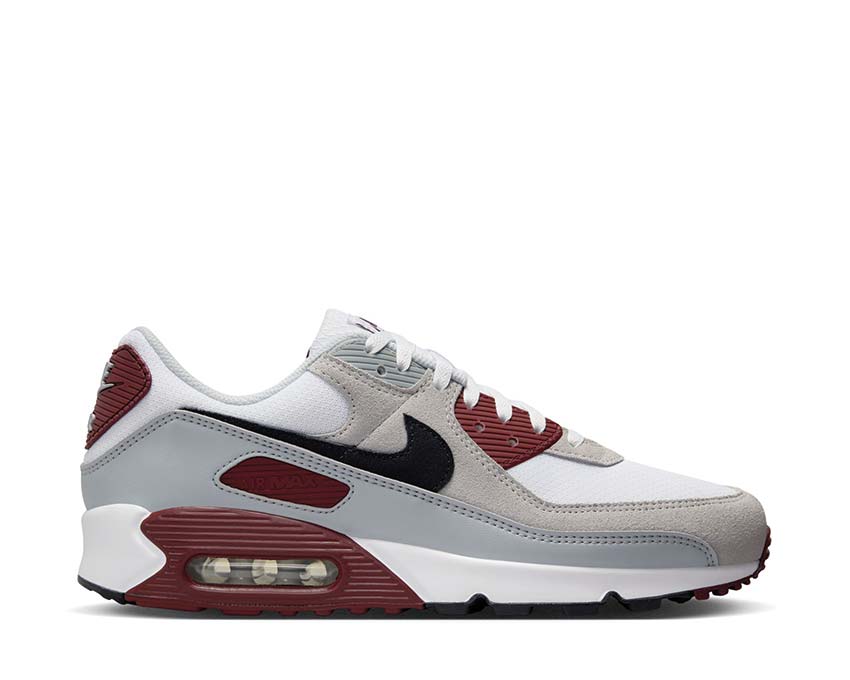 nike air max 90 red and grey