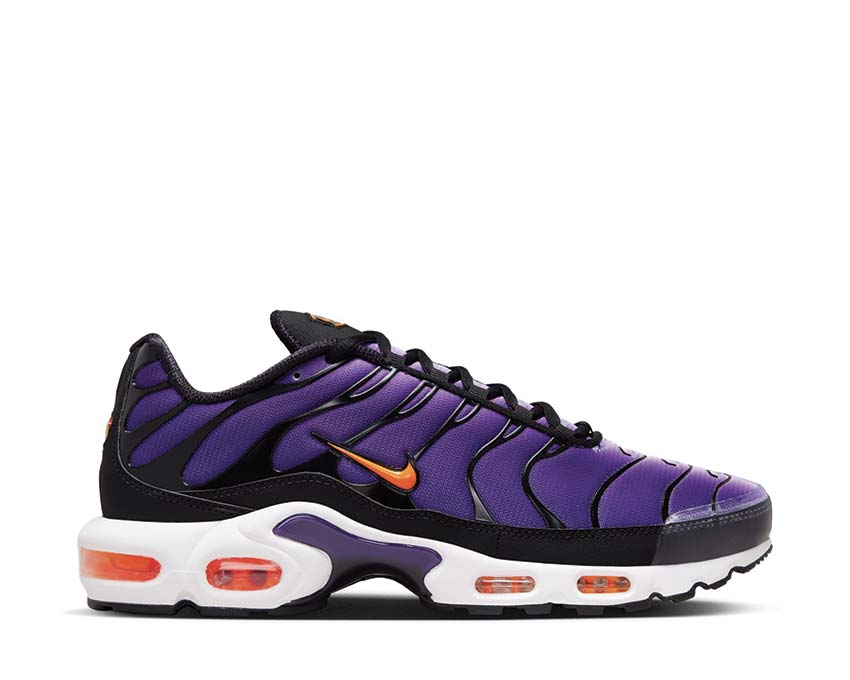 Nike Sneakers KL52041 White Lthr OG Voltage Purple / Total Orange - Purple Agate DX0755-500