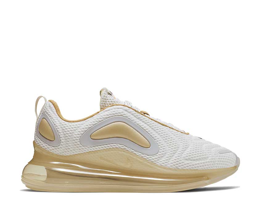 nike 720 white and gold