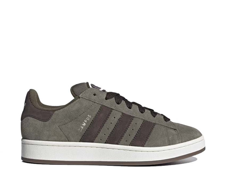 Adidas Campus 00s Olive Strata / Dark Brown - Cloud White ID1418 