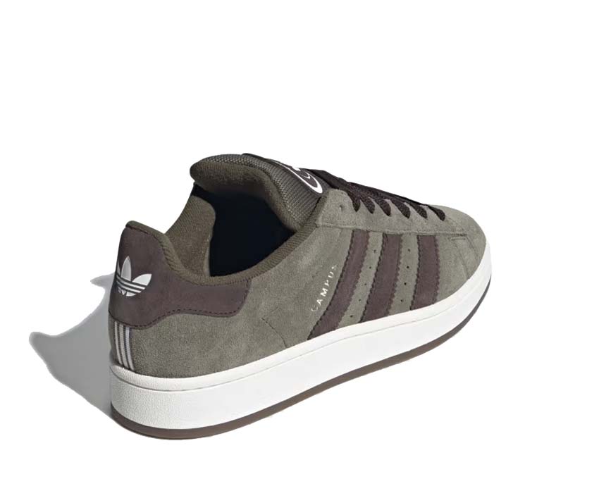 Adidas Campus 00s Olive Strata / Dark Brown - Cloud White ID1418 