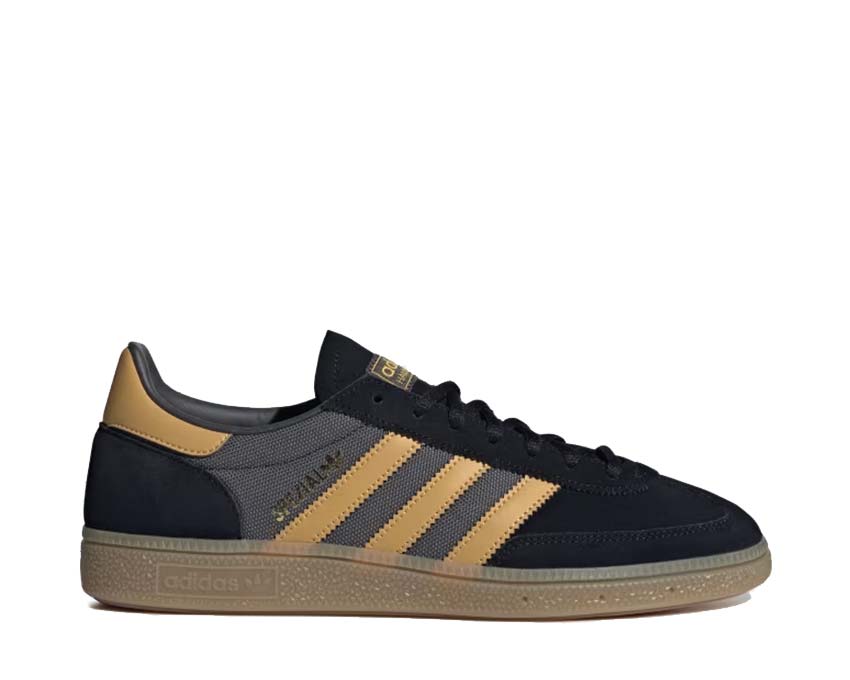 Adidas Handball Spezial Black / Preloved Yellow - Grey Six IF9528