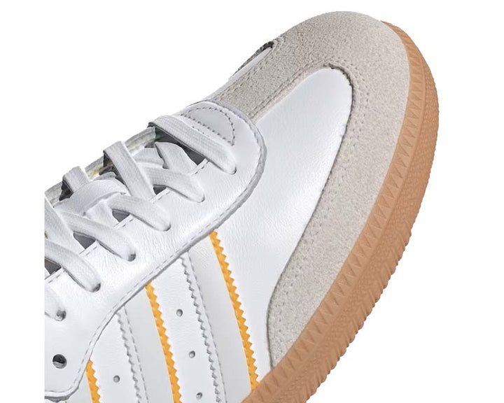 Adidas Samba OG Cloud White / Crystal White - Crew Yellow ID1479