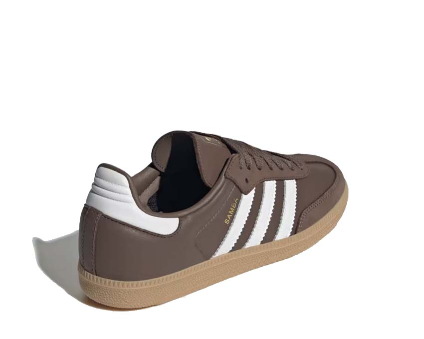 Adidas Samba OG W Earth Strata / Cloud White - Gold Metallic IE6522