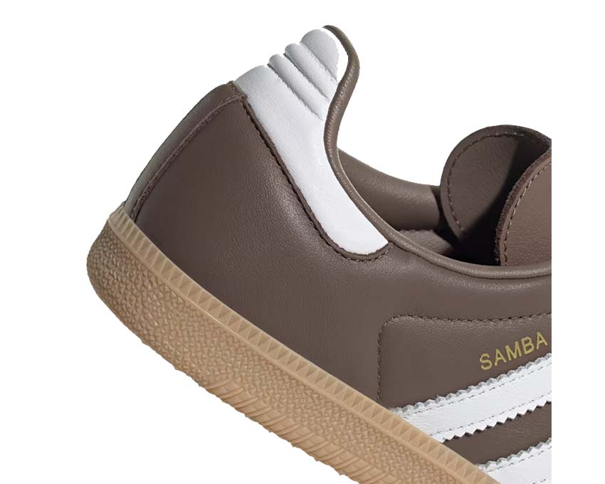 Adidas Samba OG W Earth Strata / Cloud White - Gold Metallic IE6522