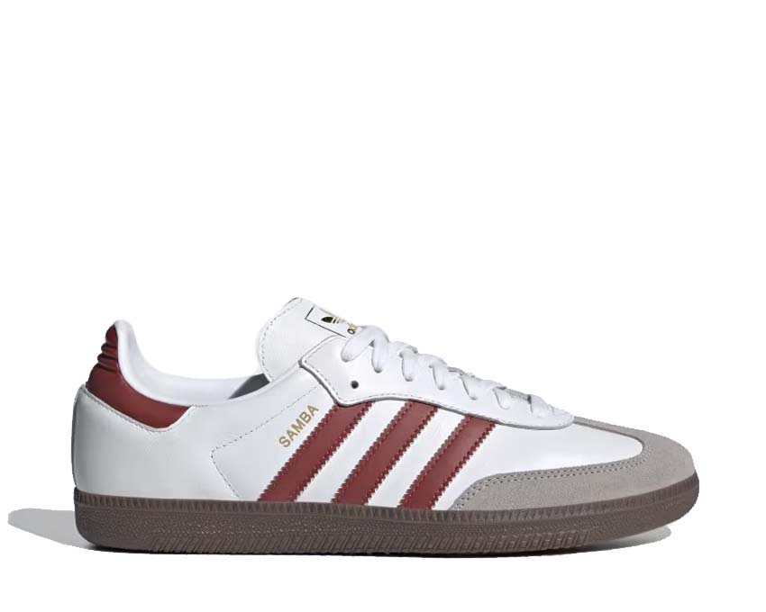 Adidas Samba OG White / Preloved Ruby JH8798