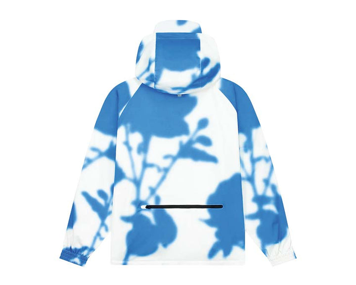 Arte Blue Flower Technical Jacket White / Blue AW24-160J