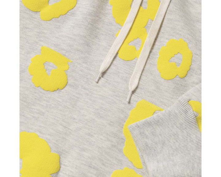 Autry Flowers Hoodie Grey / Yellow HDPW80JN