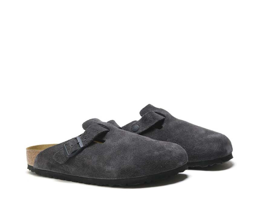 Birkenstock Boston BS Velvet Grey 1028602