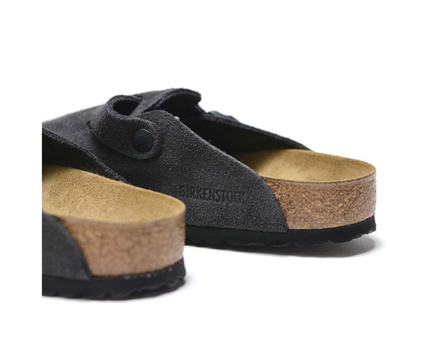 Birkenstock Boston BS Velvet Grey 1028602