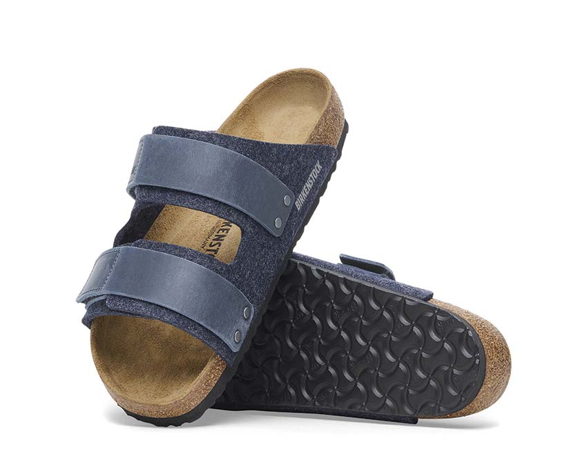 Birkenstock Uji Natural Leather Midnight 1028207