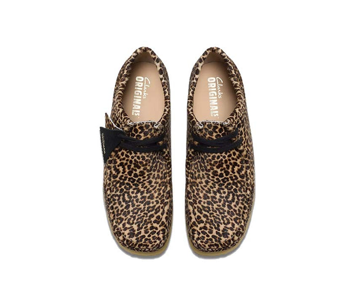 Clarks Wallabee Leopard Print 26179166