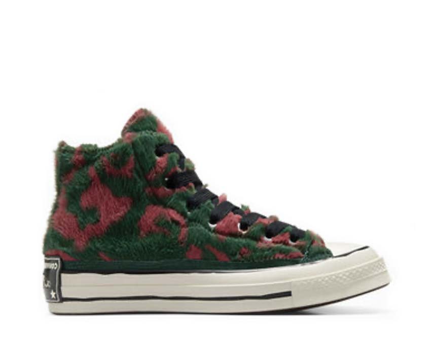 Converse Chuck 70 Hi Astrodust / Green Pink / Burgundy A09503C