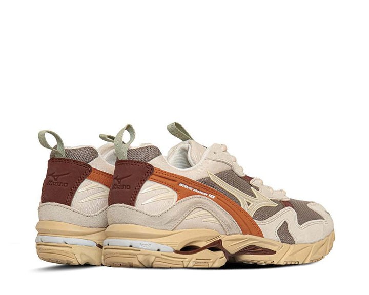 Mizuno Wave Rider 10 Khaki / Summer Sand - Pumpkin D1GA247101