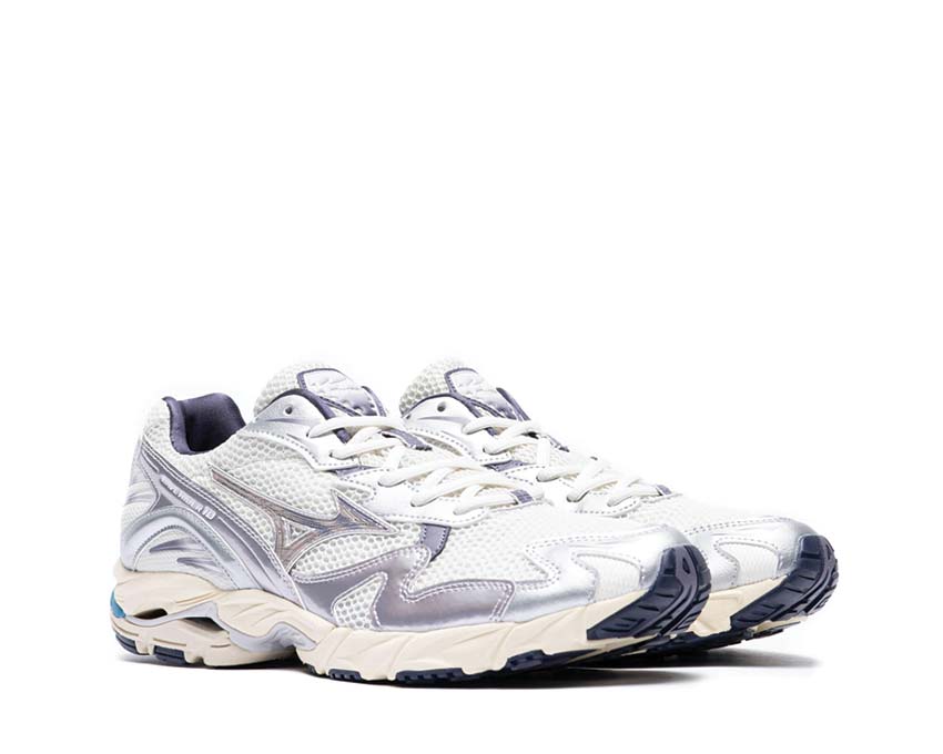 Mizuno Wave Rider 10 Snow White / Lilac Marble - Graystone D1GA243105