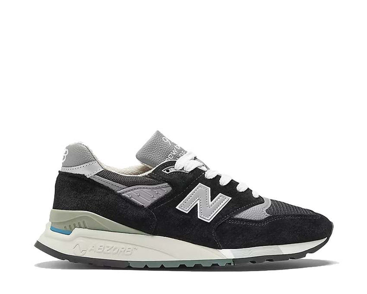 New Balance 998 Made in USA Black / White U998BL