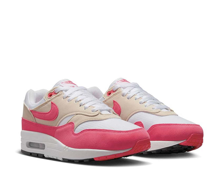 Nike Air Max 1  W White / Aster Pink - LT Orewood Brn - Black DZ2628-110