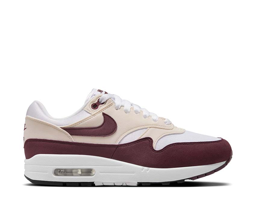 Nike Air Max 1 W White / Night Maroon - Phantom - Black DZ2628-114