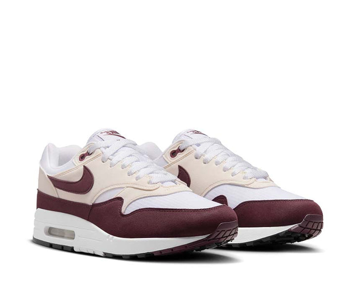 Nike Air Max 1 W White / Night Maroon - Phantom - Black DZ2628-114