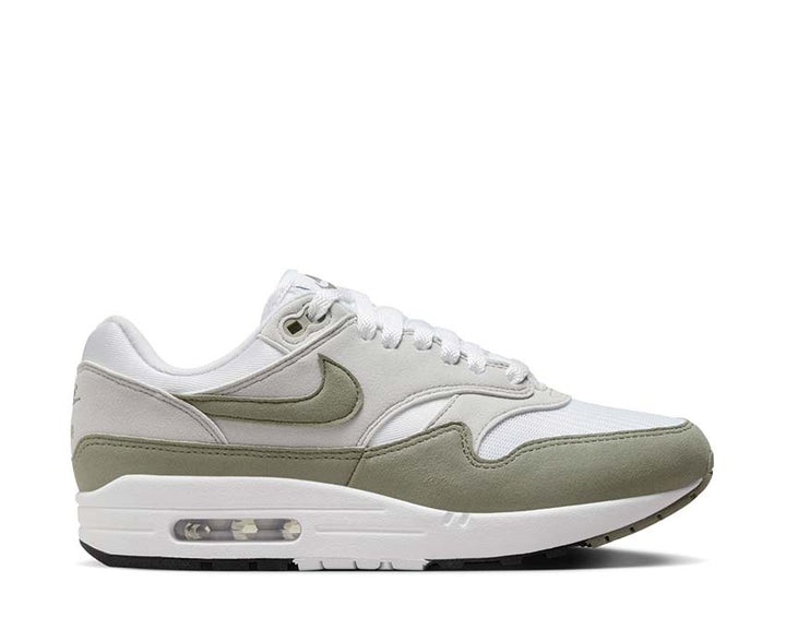 Nike Air Max 1 White / Light Army - Neutral Grey - Black DZ2628-112