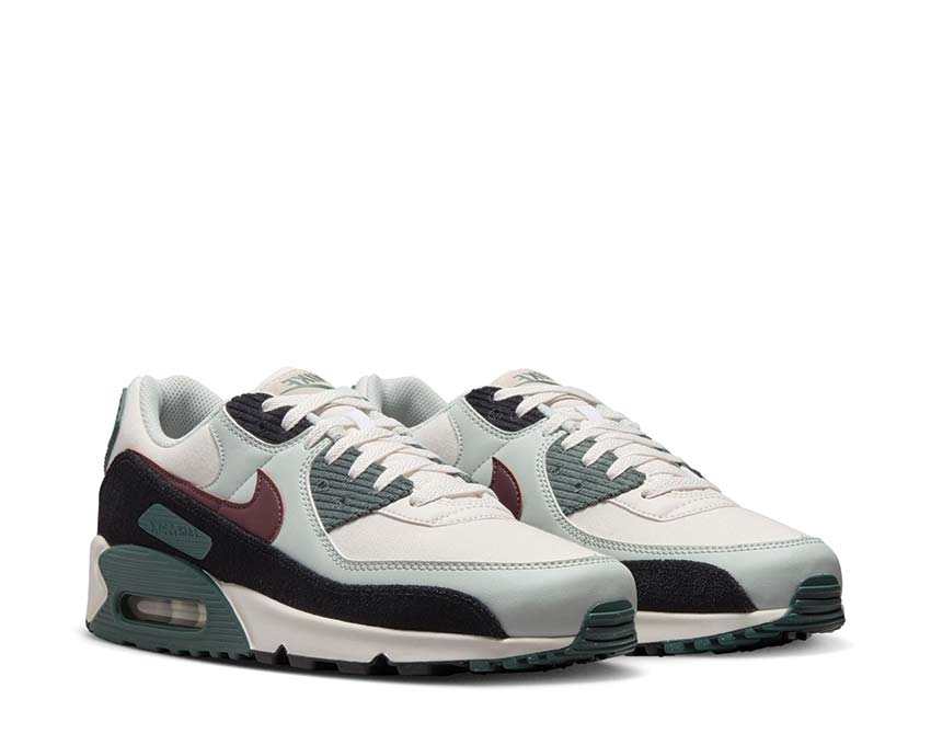 Nike Air Max 90 PRM Phantom / Burgundy Crush - Vintage Green FV6059-001