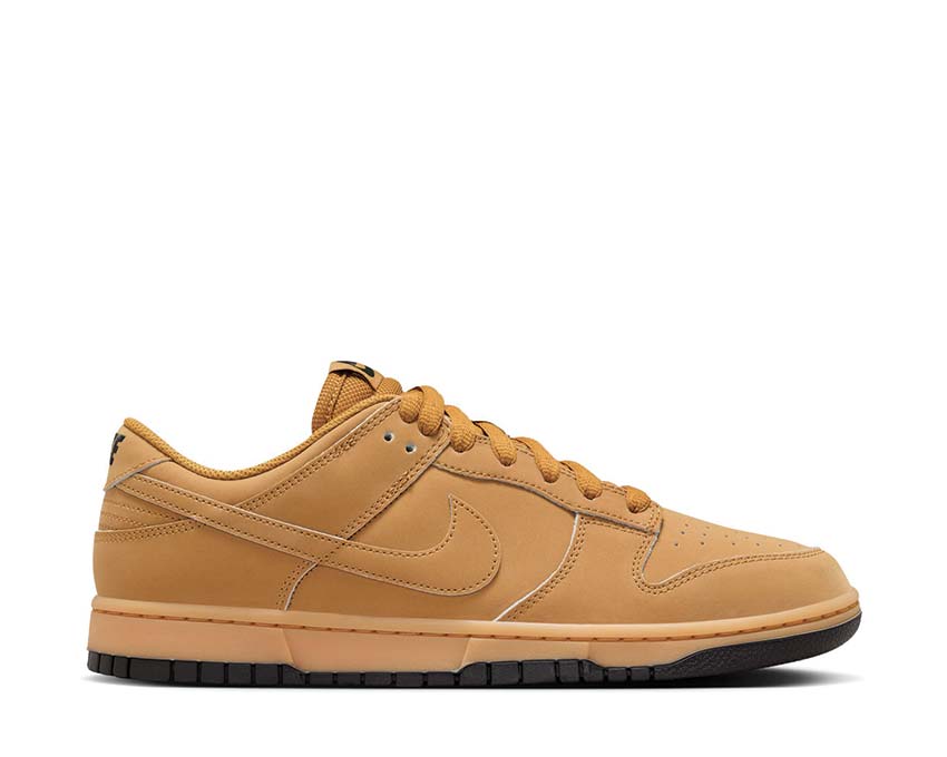 Nike Dunk Low Retro SE Wheat / Wheat - Gum Yellow - Black HQ1932-700