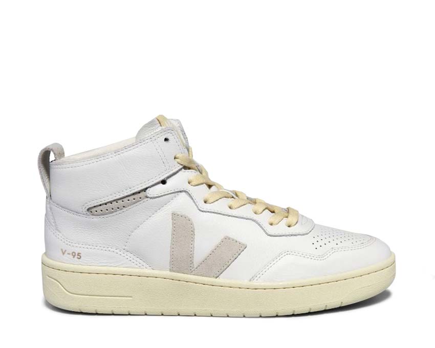 Veja V-95 OT Leather White / Natural QZ2003683B