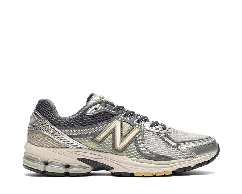 New Balance 860v2 Silver / Lime ML860KR2