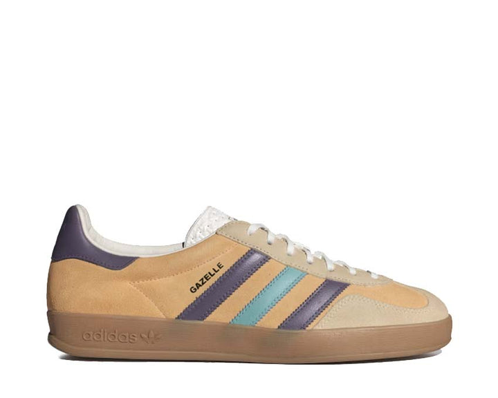 Adidas Gazelle Indoor Glow Orange / Shadow Violet - Off White IG1636