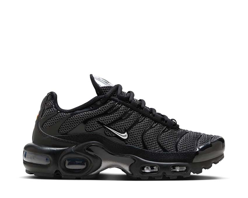 Nike Air Max Plus Black / Metallic Silver - Turquoise Blue DQ0850-001