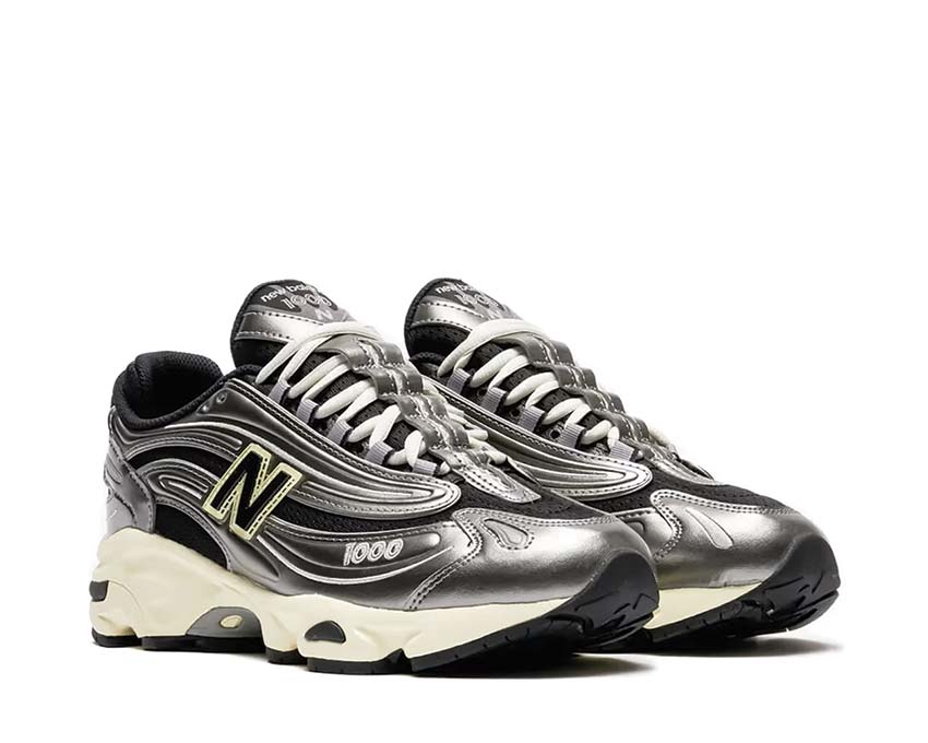 New Balance 1000 Silver Metallic / Black - Dawn Glow M1000SL