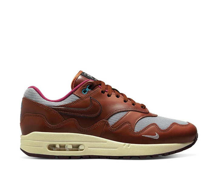 Nike Air Max 1 x Patta "Dark Russet" Dark Russet / Metallic Silver DO9549-200