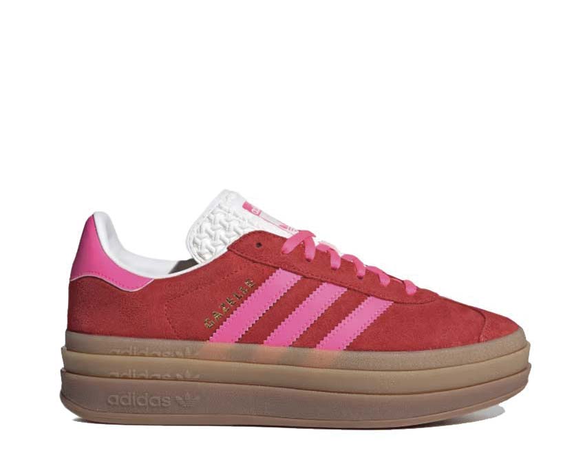 adidas colors gazelle bold w collegiate red lucid pink core white ih7496