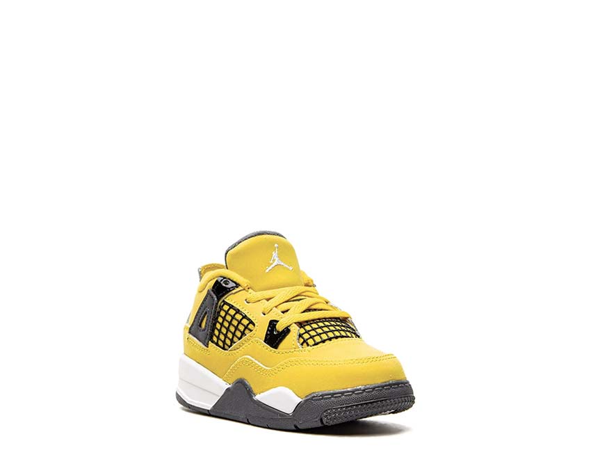 Air Jordan 4 Retro PS Tour Yellow / Dark Blue Grey - White BQ7669-700