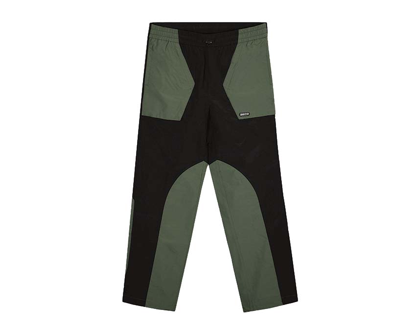 cold wall wide leg bermuda shorts item Black / Green AW23-138P