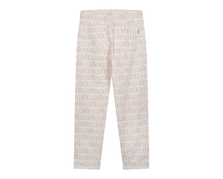 Arte Paul Allover Pants Red / White SS23-081P