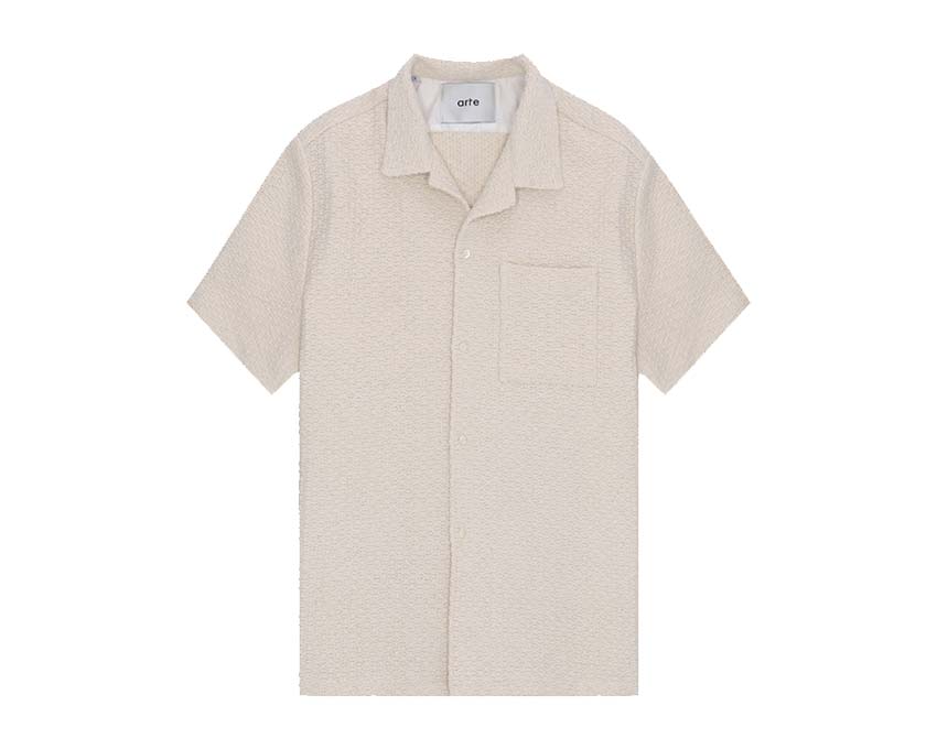 Buy your Mens shirt Norse Projects Niels Core Logo N01-0546 3035 Cream SS24-122S online at noirfonce.eu and receive your favorite items at home with our 24-72h delivery service