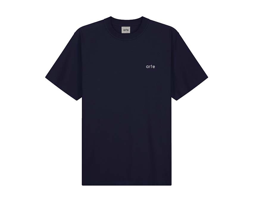 Danny Polo Button Down T-Shirt Navy SS24-026T