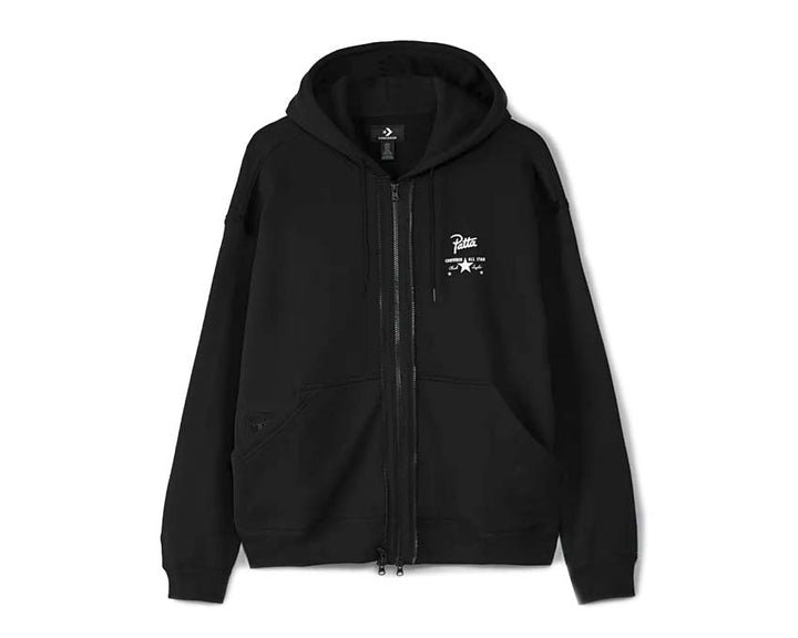 Converse Patta Utility Fleece Hoodie Black 10024664-A01