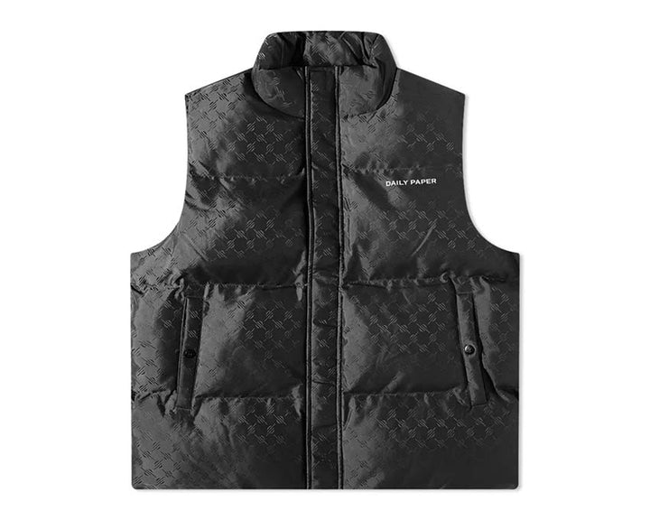 Daily Paper Pondo BodyWarm Vest Black Monogram 2311288