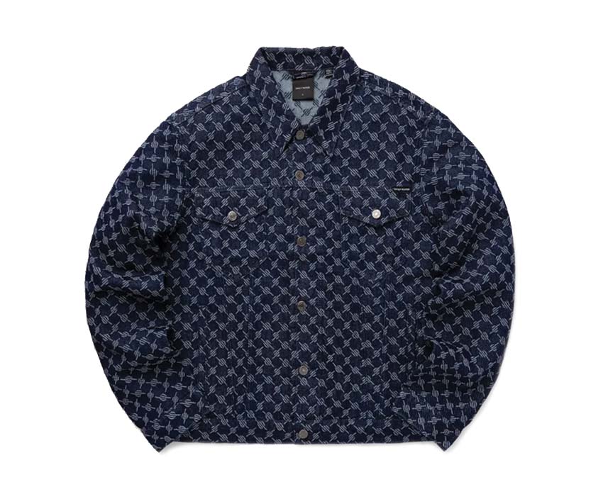 king and tuckfield oversized corduroy shirt Mid Blue 2321016