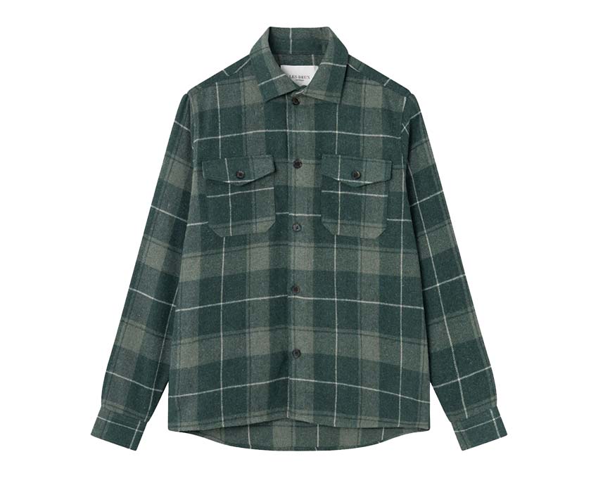 Les Deux patterned crew neck sweatshirt Drake's Fleece Jacket LDM410137