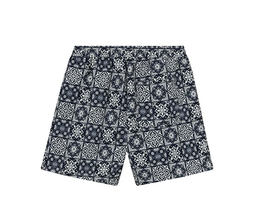 Les Deux Stan AOP Swin Shorts 2.0 Light Ivory / Dark Navy LDM540027