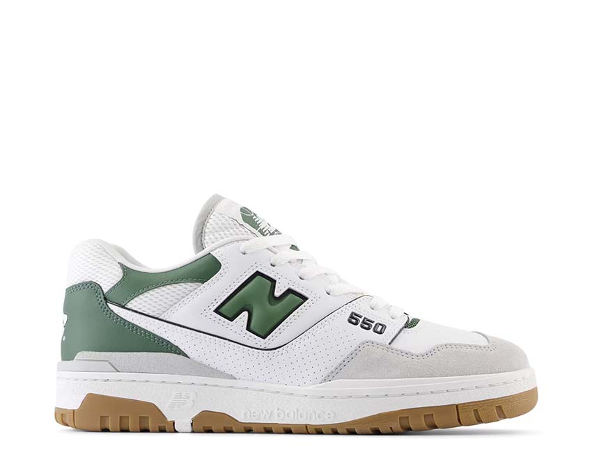 Літні кросівки new balance 420 White Green Gum BB550ESB