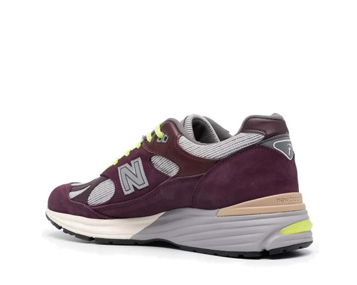 New Balance 991v2 X Patta Burgundy U991PD2