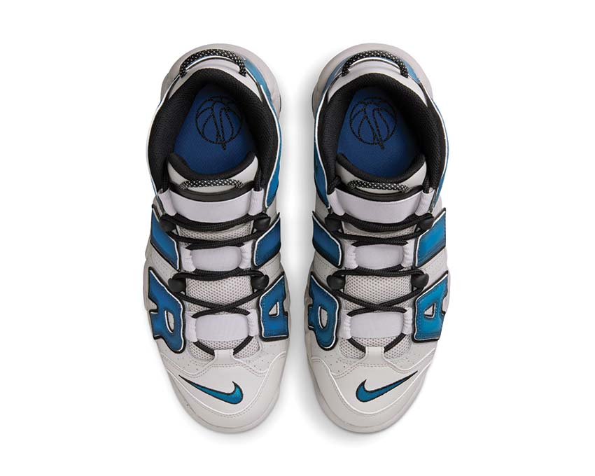 Nike Air More Uptempo '96 LT Iron Ore / Industrial Blue - Black - White FD5573-001