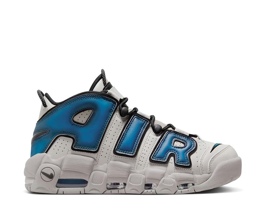 Nike Air More Uptempo '96 LT Iron Ore / Industrial Blue - Black - White FD5573-001