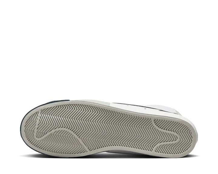 Nike Blazer Mid'77 Premium White / Black - Deep Jungle - Light Silver FB8889-100
