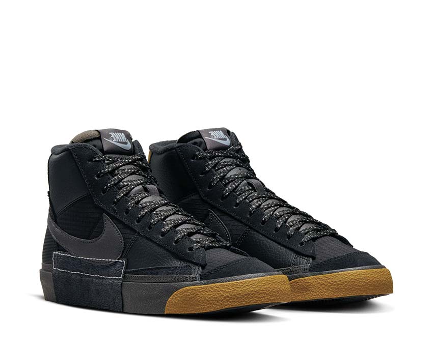 Nike Blazer Mid Pro Club Black / Medium Ash - Bronzine - Blue Tint FB8891-001