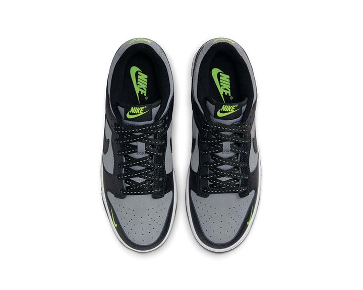 Nike Dunk Low Cool Grey / Black - Volt - Reflect Silver FQ2205-001